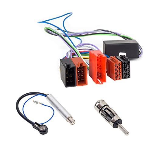 Audioproject A420 - Autoradio Radioadapter Set Aktivsystem Adapter für Audi A2 A3 A4 B5 A6 A8 TT DSP + 2 Antennenadapter DIN ISO von Audioproject