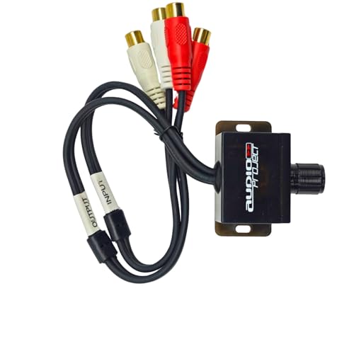 Audioproject A484 - Pegel Regler für Verstärker Subwoofer Universal RCA Bass Remote Regler Level Controller Auto Lautstärkeregler Cinch Volume Control Remote Control Car Audioproject A484 - Pegel Regler für Verstärker Subwoofer Universal RCA Bass Remote Regler Level Controller Auto Lautstärkeregler Cinch Volume Control Remote Control Car von Audioproject