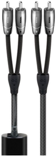 Angel RCA>RCA (16m) RCA-Kabel schwarz/silber von Audioquest