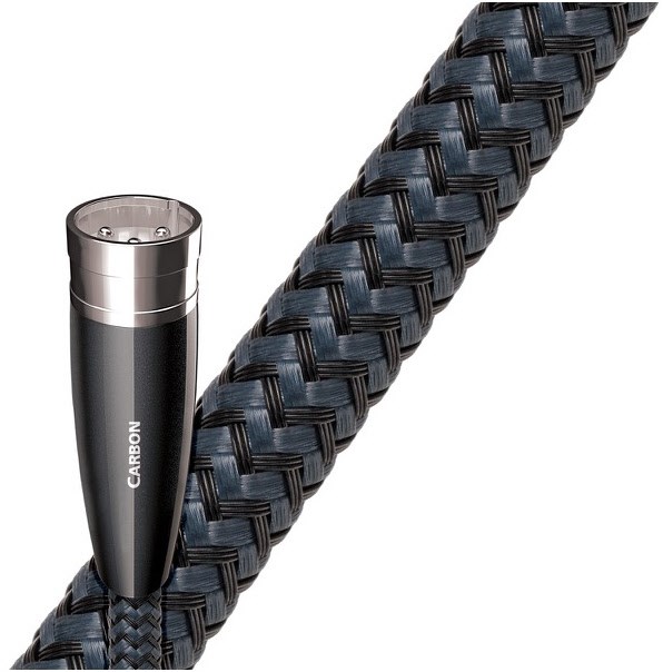 Carbon AES/EBU (0,75m) Audiokabel dunkel grau/schwarz von Audioquest