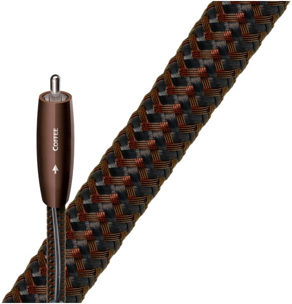 Coffee Digital Coax (3m) Audiokabel schwarz/braun von Audioquest