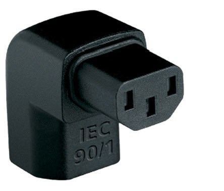 IEC-90/1 Adapter schwarz von Audioquest