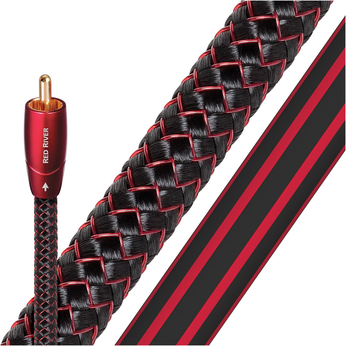 Red River RCA>RCA (2x 1m) Cinchkabel von Audioquest