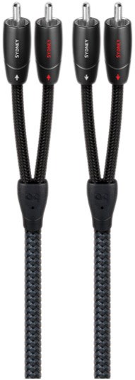 Sydney RCA>RCA (0,6m) Audiokabel dunkel grau/schwarz von Audioquest