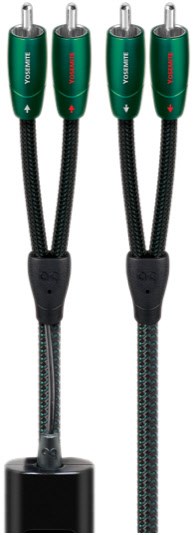 Yosemite RCA>RCA (3m) Audiokabel schwarz/grün von Audioquest