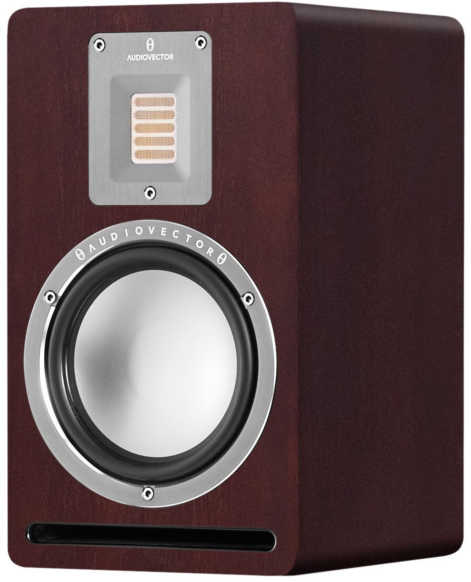 QR 1 /Stück Klein-/Regallautsprecher walnussfurnier dunkel QR 1 /Stück Klein-/Regallautsprecher walnussfurnier dunkel von Audiovector