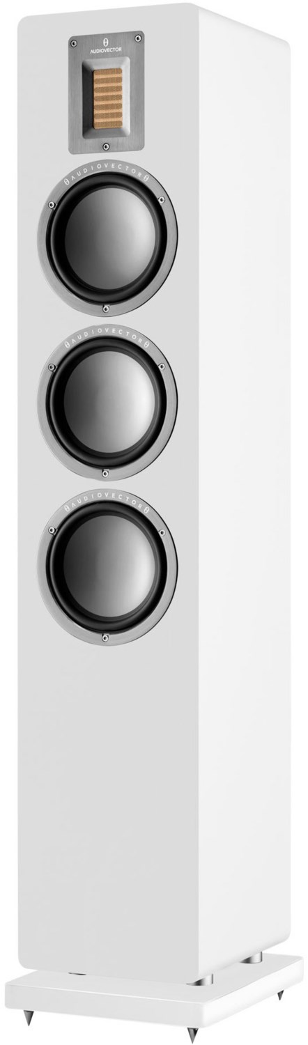 QR 5 /Stück Stand-Lautsprecher seidenweiß von Audiovector