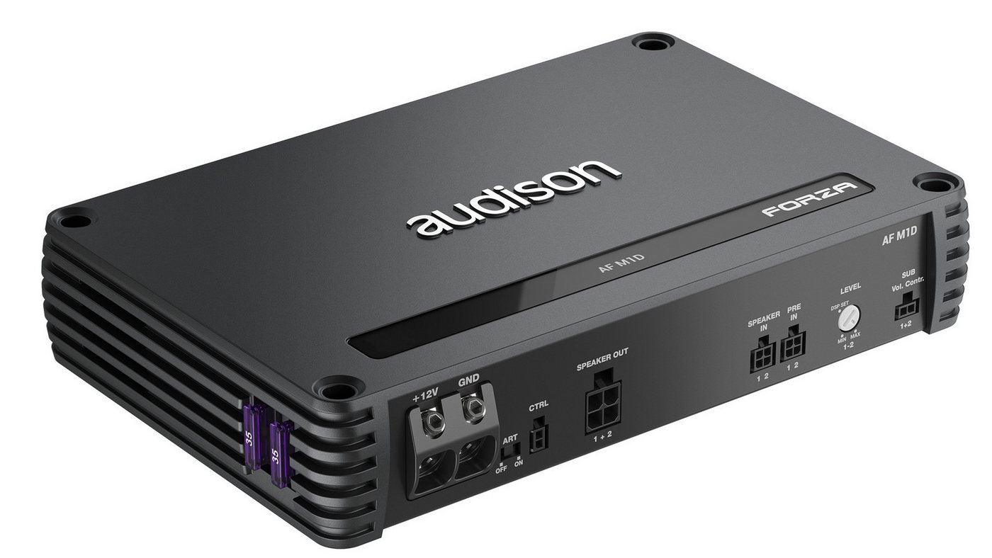 Audison AF M1D 1-Kanal Monoblock Verstärker Endstufe mit 1200 Watt Verstärker von Audison
