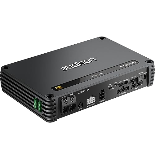 Audison AF M5.11 bit - 5-Kanal Class-D Verstärker, 4x150W + 1x600W @ 2Ω, 11-Kanal DSP Audison AF M5.11 bit - 5-Kanal Class-D Verstärker, 4x150W + 1x600W @ 2Ω, 11-Kanal DSP von Audison