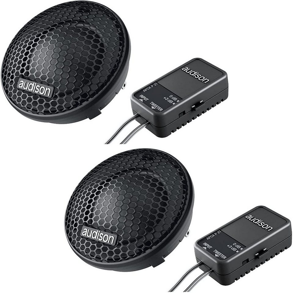 Audison AP 1P Hochtöner mit Frequenzweiche Paar Auto-Lautsprecher (MAX: 150 Watt) von Audison