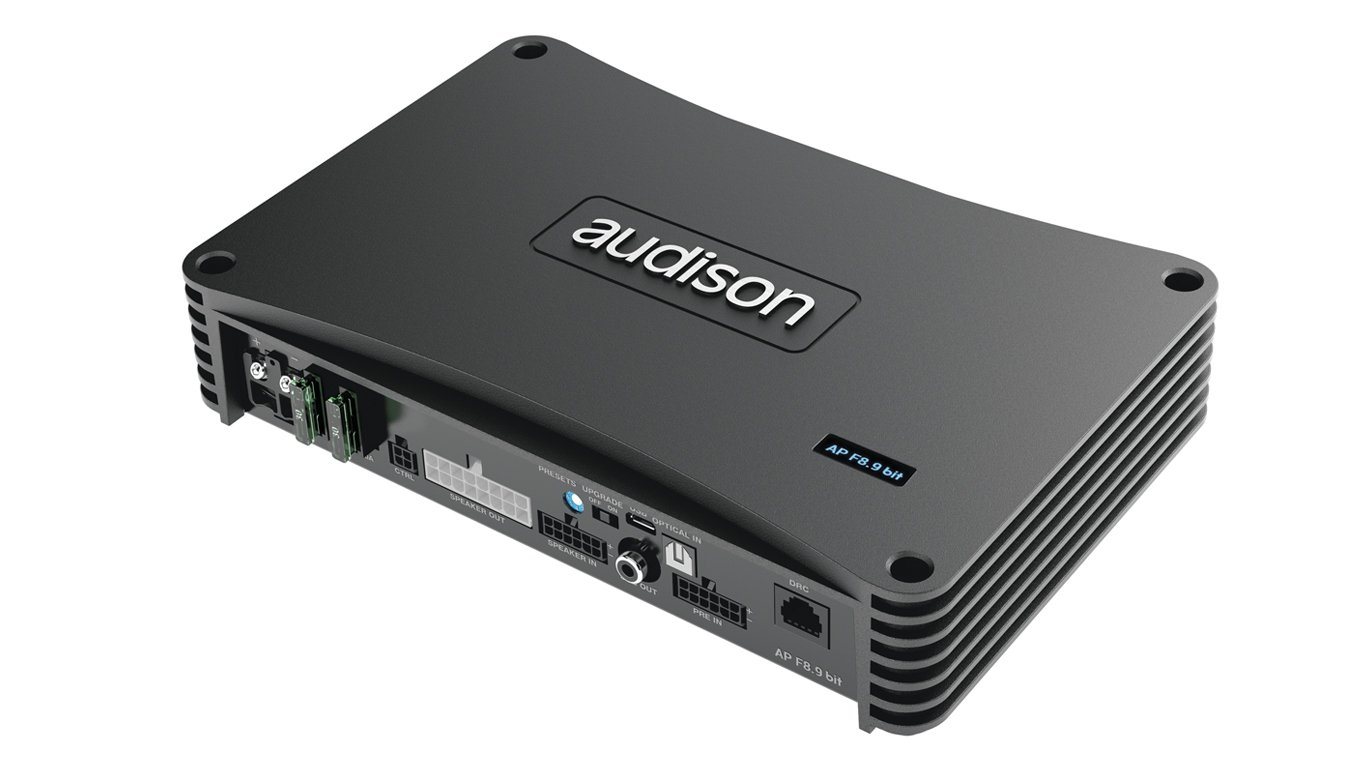 Audison AP F8.9 bit 8-Kanal Endstufe mit 9 Kanal DSP Verstärker von Audison