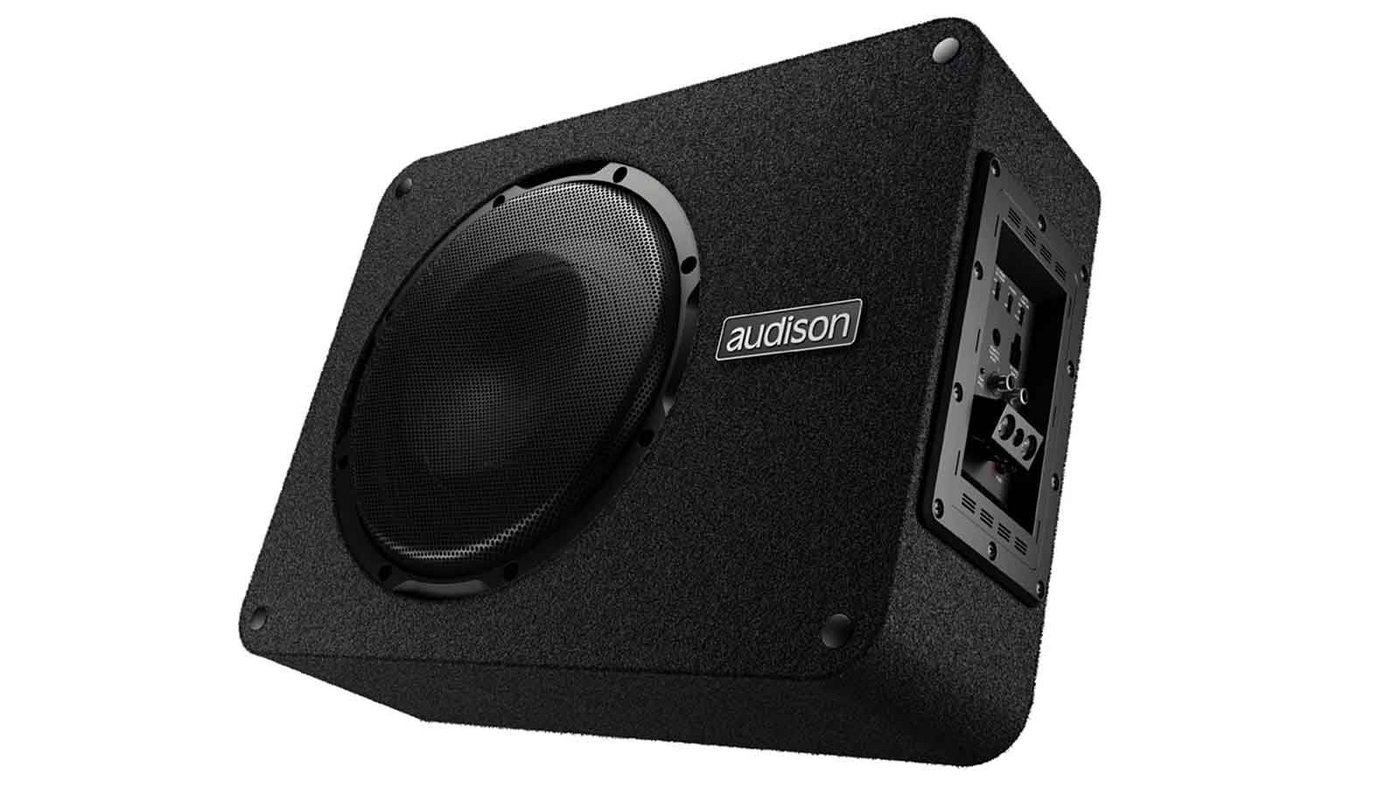 Audison APBX 10 AS2 25cm Gehäuse Aktiv-Subwoofer Auto-Subwoofer (400 W, Audison APBX 10 AS2 - 25cm Gehäuse Aktiv-Subwoofer) von Audison