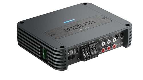 Audison SR 4.300 – 4-Kanal-Class-D-Verstärker mit stabiler 4x130W RMS-Ausgabe @ 4 Ohm, kompakt und effizient für Full-Range- oder Bi-Amp-Setups von Audison