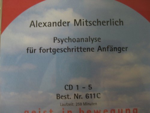 Psychoanalyse für fortgeschrittene Anfänger 5 CD - Laufzeit 259 min von Auditorium-Verlag