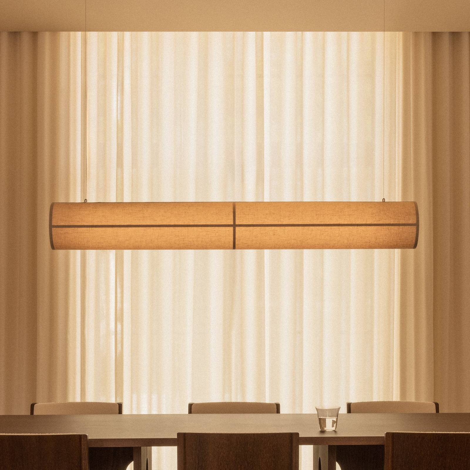Audo Hängeleuchte Hashira Linear, naturfarben, Länge 140 cm Audo Hängeleuchte Hashira Linear, naturfarben, Länge 140 cm von Audo Copenhagen