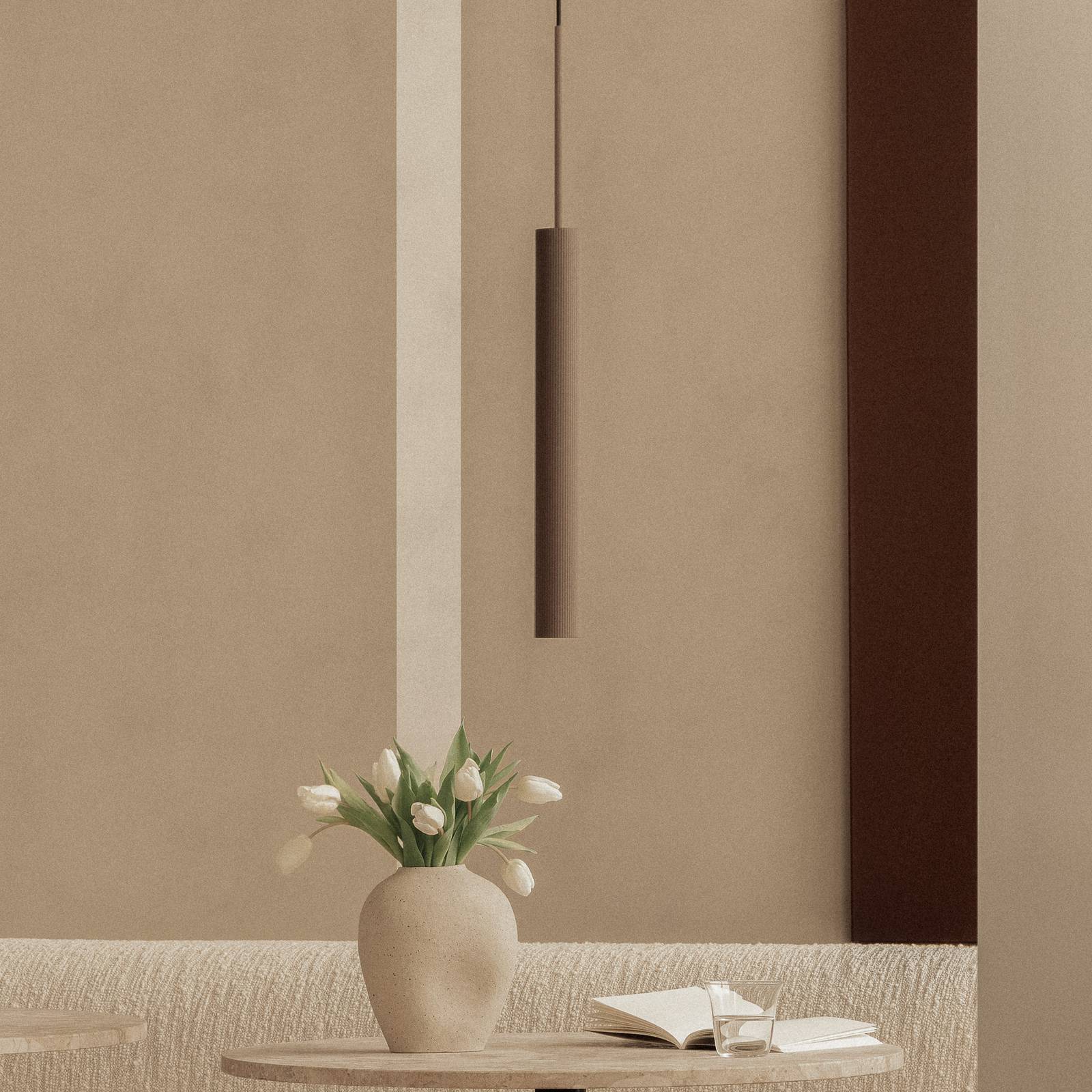 Audo Hängeleuchte Tubulaire, 48 cm, bronzefarben, Aluminium Audo Hängeleuchte Tubulaire, 48 cm, bronzefarben, Aluminium von Audo Copenhagen
