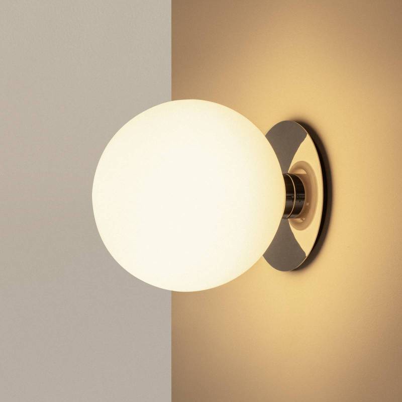 Audo TR Bulb, Wandleuchte, Stahl Glas, weiß. Ø 20 cm von Audo Copenhagen