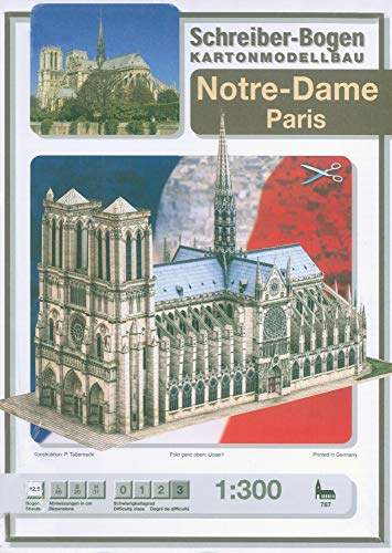Schreiber-Bogen Notre-Dame Paris, 1:300 von Aue Verlag