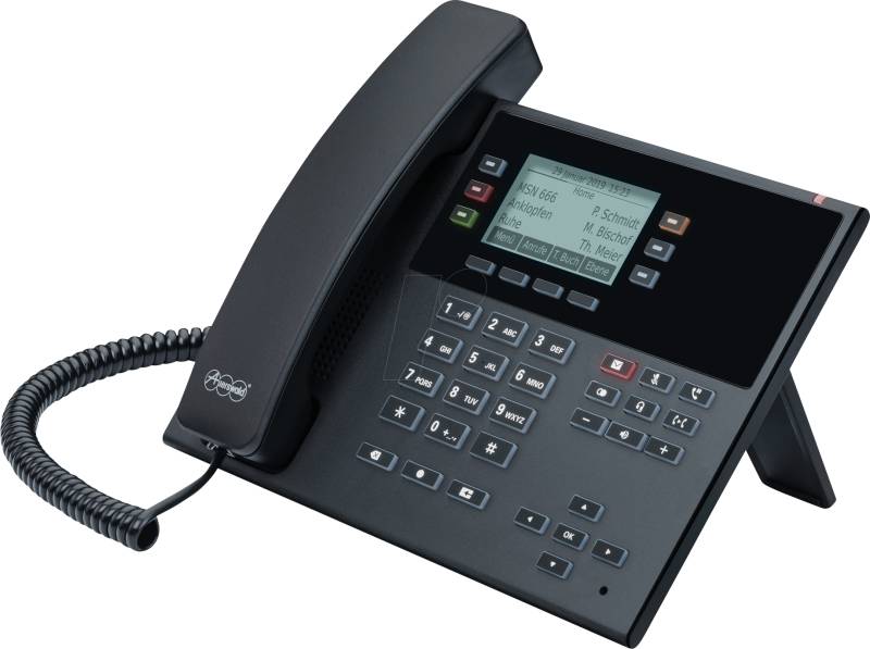 AUERSWALD 90277 - SIP-Telefon, schwarz von Auerswald