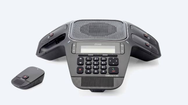 Auerswald COMfortel C-400 Prof. IP-Konferenz-Telefon schwarz (90076) von Auerswald