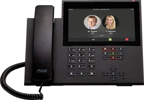 Auerswald COMfortel D-600 Schnurgebundenes Telefon, VoIP Freisprechen, Headsetanschluss, Optische An von Auerswald