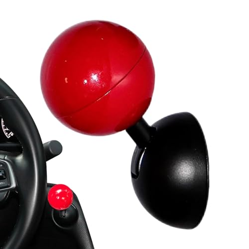 Start Stop Abdeckung Wippe für Auto, Universals Momentan-Startschalter-Joystick, Metallauto -to-Start Schalter-Abdeckung, 1-Touch-Startknopf Hebel Ball für LKW-Wohnmobil-Autodekoration von Aufquwk