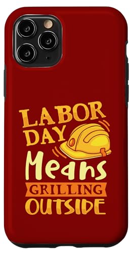 Arbeitstag bedeutet draußen zu grillen Hülle für iPhone 11 Pro von Aufstieg & mahlen