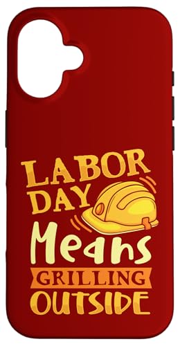 Arbeitstag bedeutet draußen zu grillen Hülle für iPhone 16 Arbeitstag bedeutet draußen zu grillen Hülle für iPhone 16 von Aufstieg & mahlen