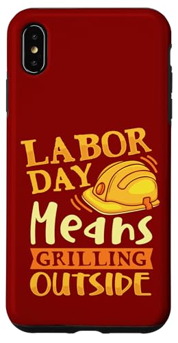 Arbeitstag bedeutet draußen zu grillen Hülle für iPhone XS Max Arbeitstag bedeutet draußen zu grillen Hülle für iPhone XS Max von Aufstieg & mahlen