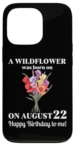22. August Geburt Blume Gladiolen und Mohn August Geburtstag Hülle für iPhone 13 Pro 22. August Geburt Blume Gladiolen und Mohn August Geburtstag Hülle für iPhone 13 Pro von August Birthday Wildflower Designs