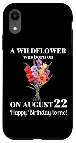 22. August Geburt Blume Gladiolen und Mohn August Geburtstag Hülle für iPhone XR 22. August Geburt Blume Gladiolen und Mohn August Geburtstag Hülle für iPhone XR von August Birthday Wildflower Designs