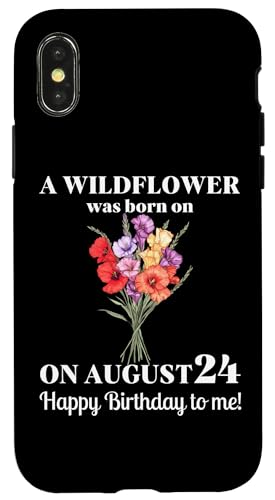24. August Geburt Blume Gladiolen und Mohn August Geburtstag Hülle für iPhone X/XS 24. August Geburt Blume Gladiolen und Mohn August Geburtstag Hülle für iPhone X/XS von August Birthday Wildflower Designs