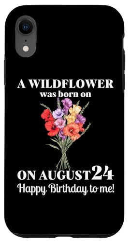 24. August Geburt Blume Gladiolen und Mohn August Geburtstag Hülle für iPhone XR 24. August Geburt Blume Gladiolen und Mohn August Geburtstag Hülle für iPhone XR von August Birthday Wildflower Designs