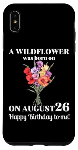 26. August Geburt Blume Gladiolen und Mohn August Geburtstag Hülle für iPhone XS Max 26. August Geburt Blume Gladiolen und Mohn August Geburtstag Hülle für iPhone XS Max von August Birthday Wildflower Designs