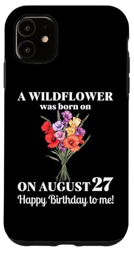 27. August Geburt Blume Gladiolen und Mohn August Geburtstag Hülle für iPhone 11 27. August Geburt Blume Gladiolen und Mohn August Geburtstag Hülle für iPhone 11 von August Birthday Wildflower Designs