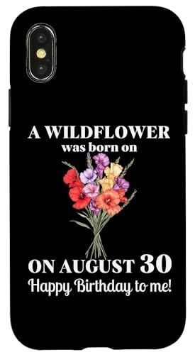 29. August Geburt Blume Gladiolen und Mohn August Geburtstag Hülle für iPhone X/XS 29. August Geburt Blume Gladiolen und Mohn August Geburtstag Hülle für iPhone X/XS von August Birthday Wildflower Designs