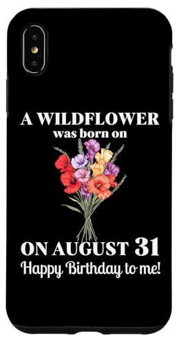31. August Geburt Blume Gladiolen und Mohn August Geburtstag Hülle für iPhone XS Max 31. August Geburt Blume Gladiolen und Mohn August Geburtstag Hülle für iPhone XS Max von August Birthday Wildflower Designs