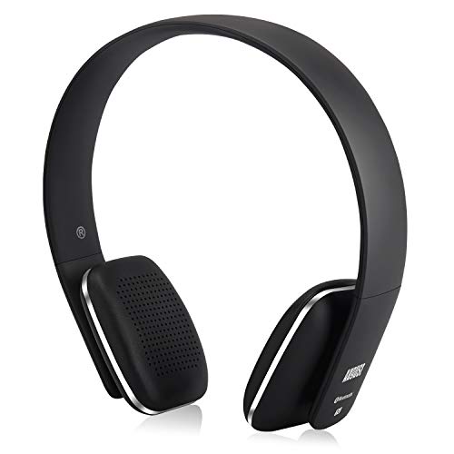 August EP636 - Bluetooth v4.1 NFC Kopfhörer - kabellose Bluetooth Stereo Kopfhörer mit Freisprechfunktion CVC6,0 Geräusch- und Echoreduktion und integriertem 14h Akku für Kinder Erwachsene - schwarz August EP636 - Bluetooth v4.1 NFC Kopfhörer - kabellose Bluetooth Stereo Kopfhörer mit Freisprechfunktion CVC6,0 Geräusch- und Echoreduktion und integriertem 14h Akku für Kinder Erwachsene - schwarz von August