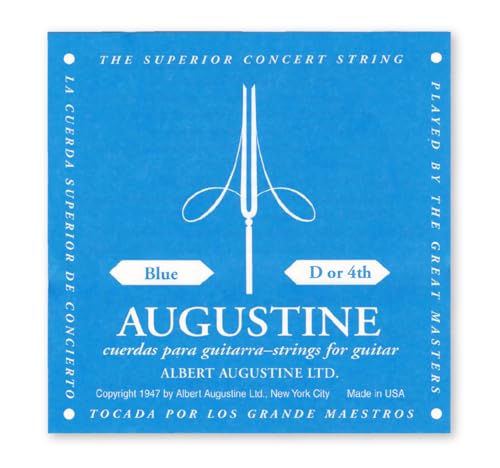 Augustine Blue Label Saiten für Klassik Gitarre - D4 Augustine Blue Label Saiten für Klassik Gitarre - D4 von Augustine