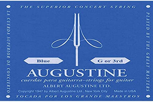 Augustine Blue Label Saiten für Klassik Gitarre - G3 von Augustine