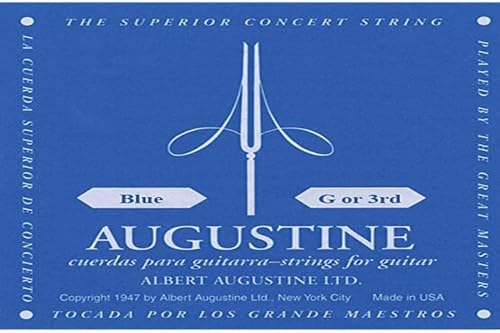 Augustine Blue Label Saiten für Klassik Gitarre - G3 von Augustine