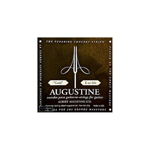 Augustine Gold Label Saiten für Klassik Gitarre - E6 von Augustine