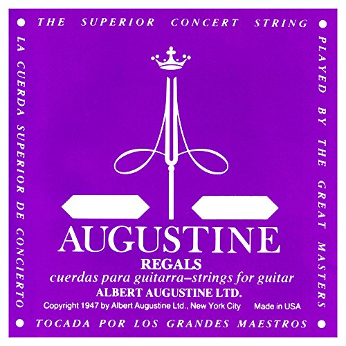 Augustine Regals Label Saiten für Klassik Gitarre - E1 von Augustine