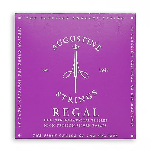 Klassik Gitarrensaiten Regals Label Satz Blue Extra High Tension//Bassaiten High Tension von Augustine