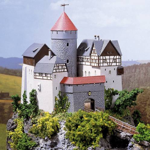 Auhagen 12 263 H0, TT, N Modell Burg Lauterstein von Auhagen