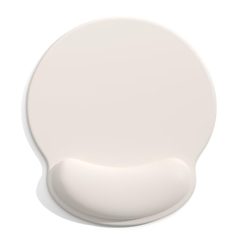 Auhoahsil Ergonomisches Mauspad mit Handgelenkauflage, bequemes Silikon, rutschfest, Computer-Schmerzlinderung, Gel-Mauspad mit Handgelenkstütze für Gaming, Arbeit, Büro, Damen und Herren, niedliches von Auhoahsil