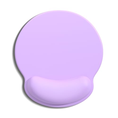 Auhoahsil Ergonomisches Mauspad mit Handgelenkauflage, bequemes Silikon, rutschfest, Computer-Schmerzlinderung, Gel-Mauspad mit Handgelenkstütze für Gaming, Arbeit, Büro, Damen und Herren, niedliches von Auhoahsil