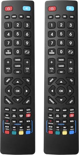 2er-Pack Ersatz Fernbedienung Kompatibel mit Blaupunkt Smart TV Fernseher 2er-Pack Ersatz Fernbedienung Kompatibel mit Blaupunkt Smart TV Fernseher von Auilzlz