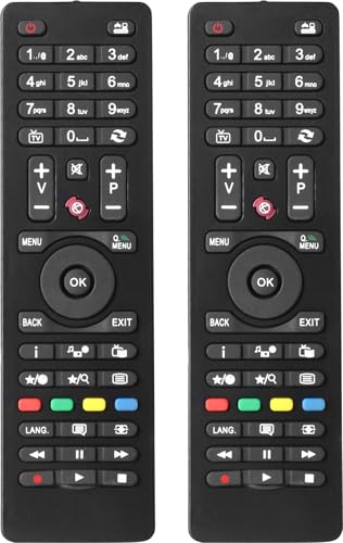 2er-Pack RC4875 Universal Ersatz Fernbedienung Kompatibel mit Telefunken TV RC4870 2er-Pack RC4875 Universal Ersatz Fernbedienung Kompatibel mit Telefunken TV RC4870 von Auilzlz