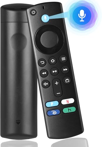 Ersatz-Sprachfernbedienung Kompatibel mit FireStick 3rd Gen L5B83G, Kompatibel mit Smart TV Stick/4K Max, 3rd Gen, 2nd Gen, Lite, Cube (1st Gen 3nd Gen) Ersatz-Sprachfernbedienung Kompatibel mit FireStick 3rd Gen L5B83G, Kompatibel mit Smart TV Stick/4K Max, 3rd Gen, 2nd Gen, Lite, Cube (1st Gen 3nd Gen) von Auilzlz